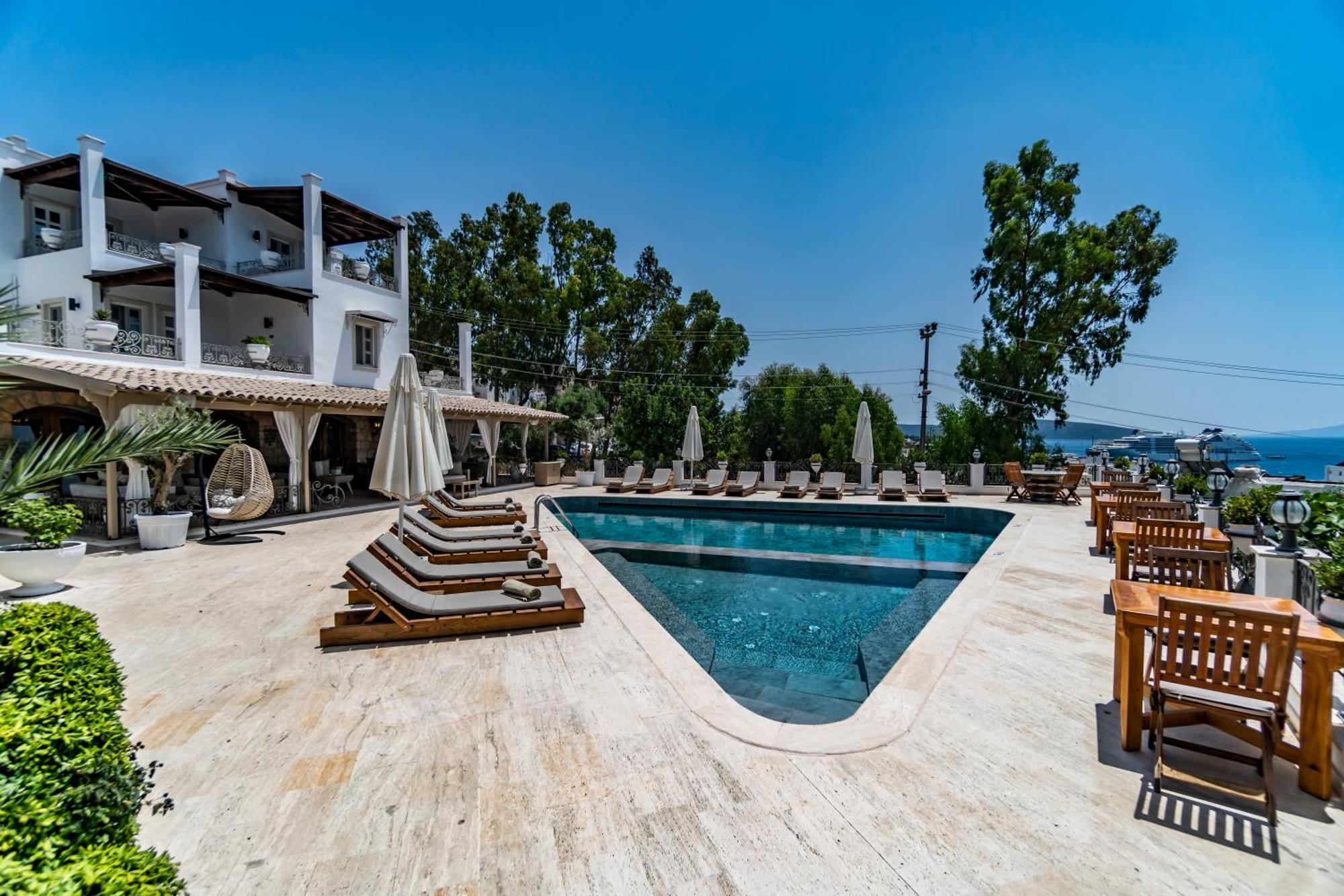 Manzara Hotel Bodrum Exterior foto