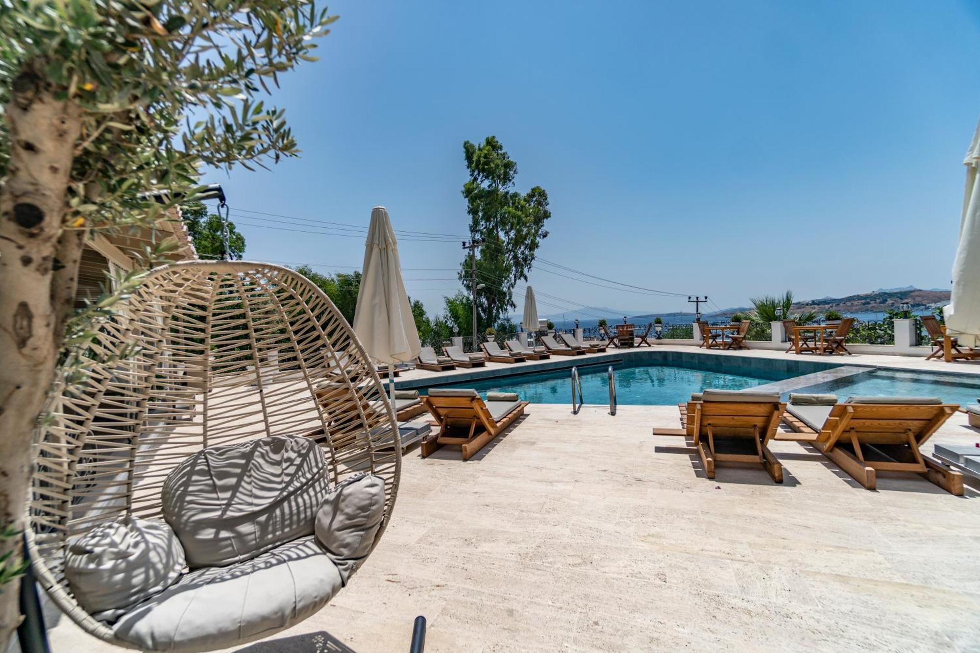 Manzara Hotel Bodrum Exterior foto
