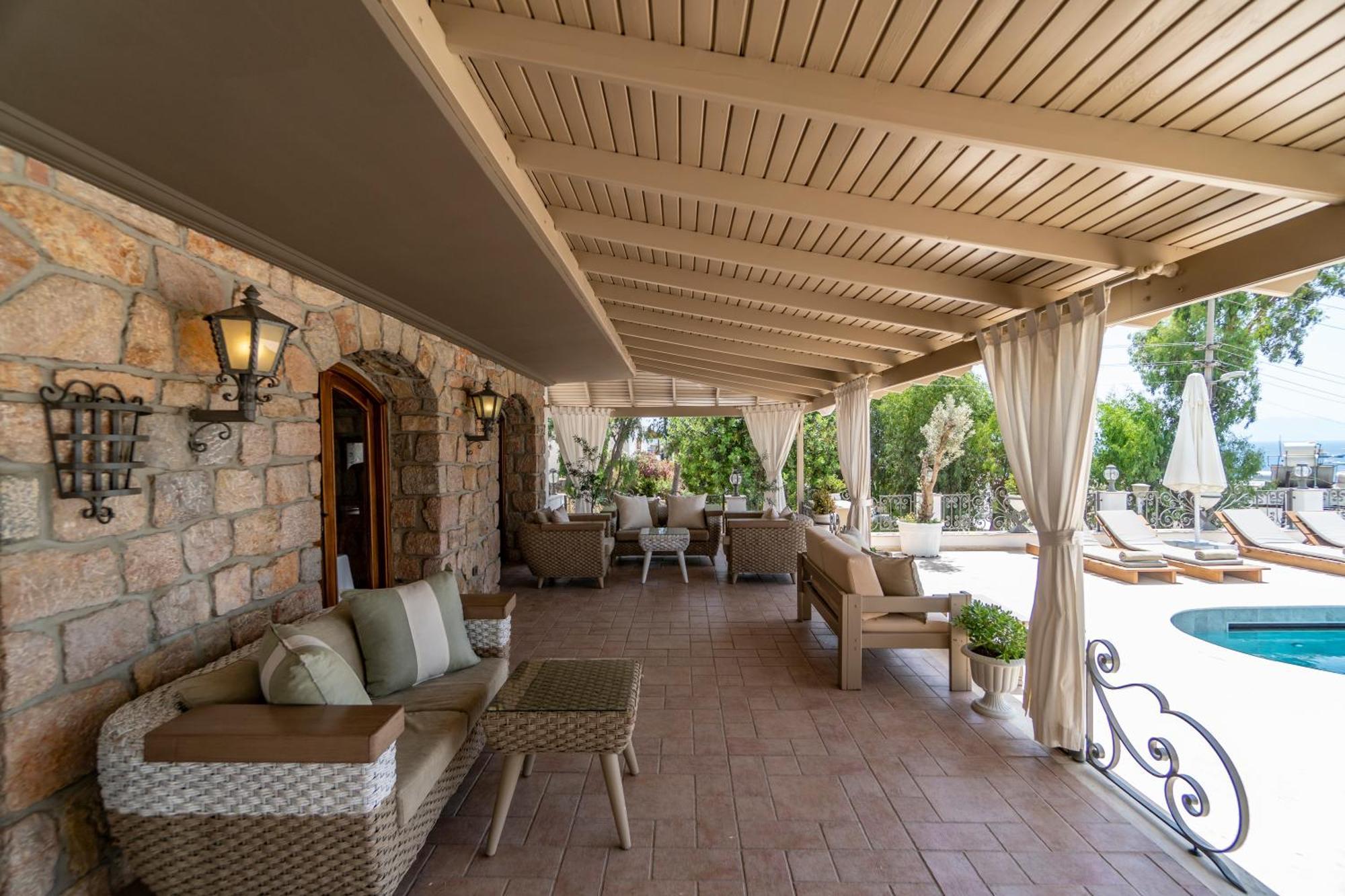 Manzara Hotel Bodrum Exterior foto